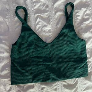 Tilly's Green Seamless Bra/Tanks Intimates